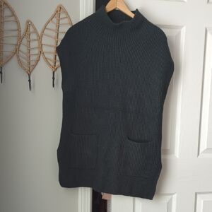 Women's Dark Green Sweater Vest